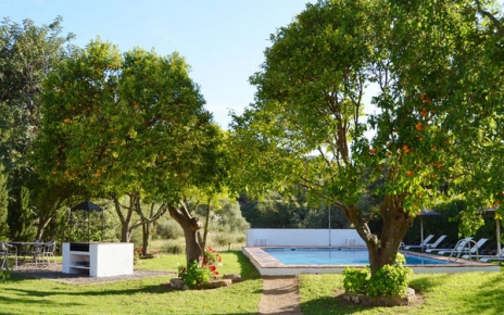 Jardines y piscina privada 